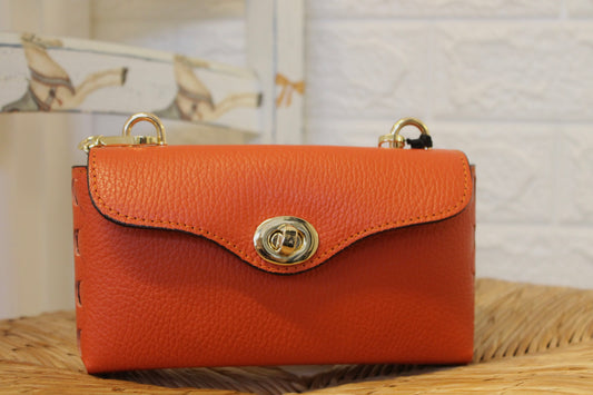 Pochette vera pelle